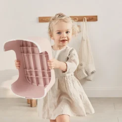 BabyBjörn Skammel, Powder Pink/White