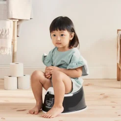 BabyBjörn Smart Potte, Sort/Hvid