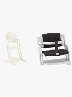 BabyDan Danstolen Højstol & Hynde, Hvid/Sort