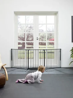 BabyDan Flex L Skruegitter, Sort