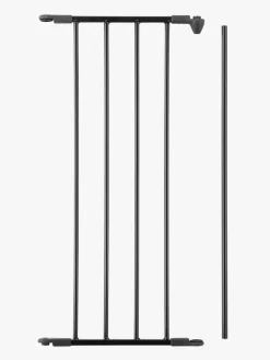BabyDan Forlængning Sikkerhedsgitter Flex M 33 cm, Sort