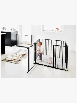 BabyDan Square Kravlegård 105x72x71 cm, Sort