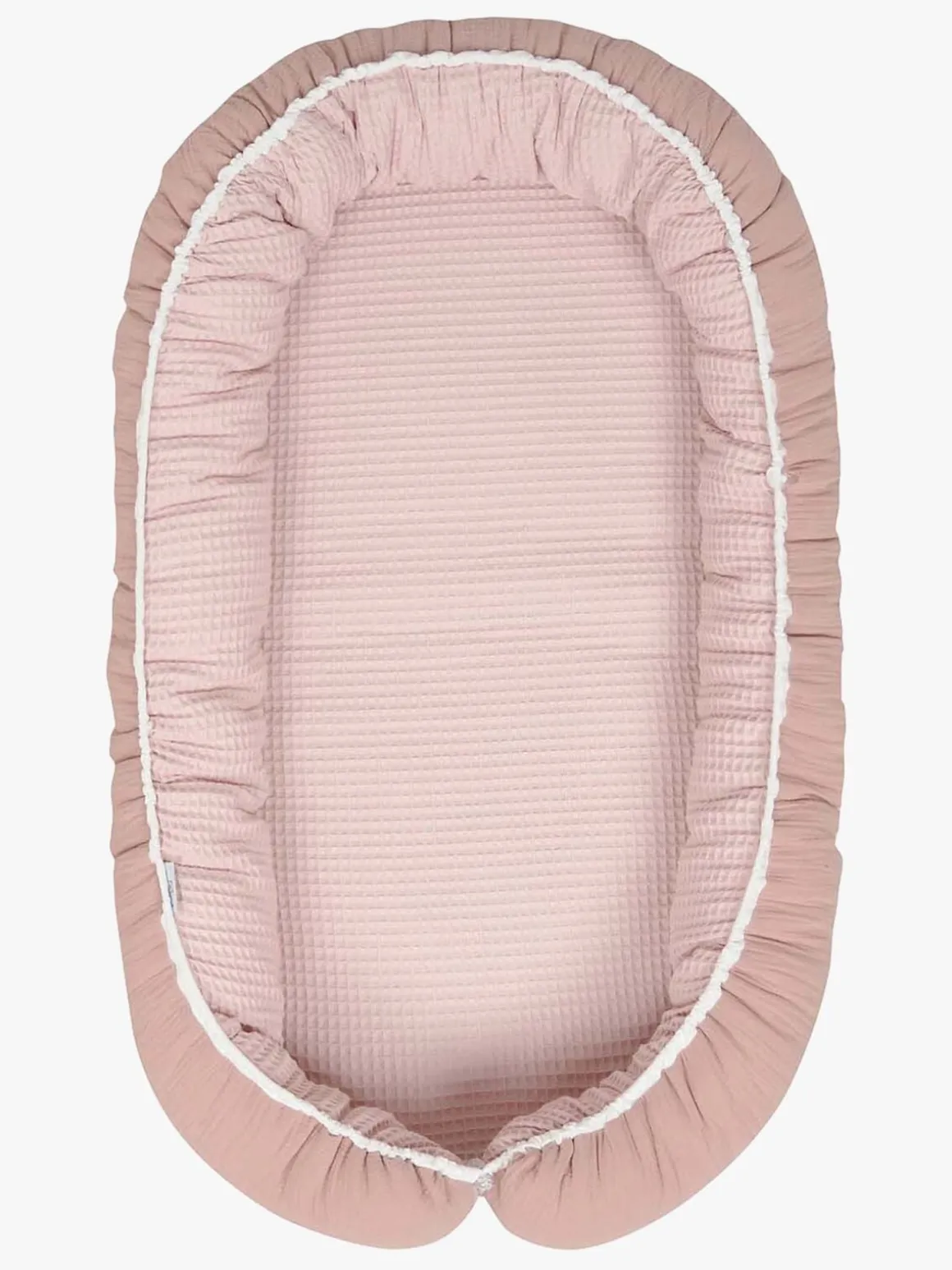 BabyMatex Babynest i Musselin 55 x 80 cm, Lyserød