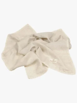 BabyMatex Babytæppe i Hør 75 x 100 cm, Beige