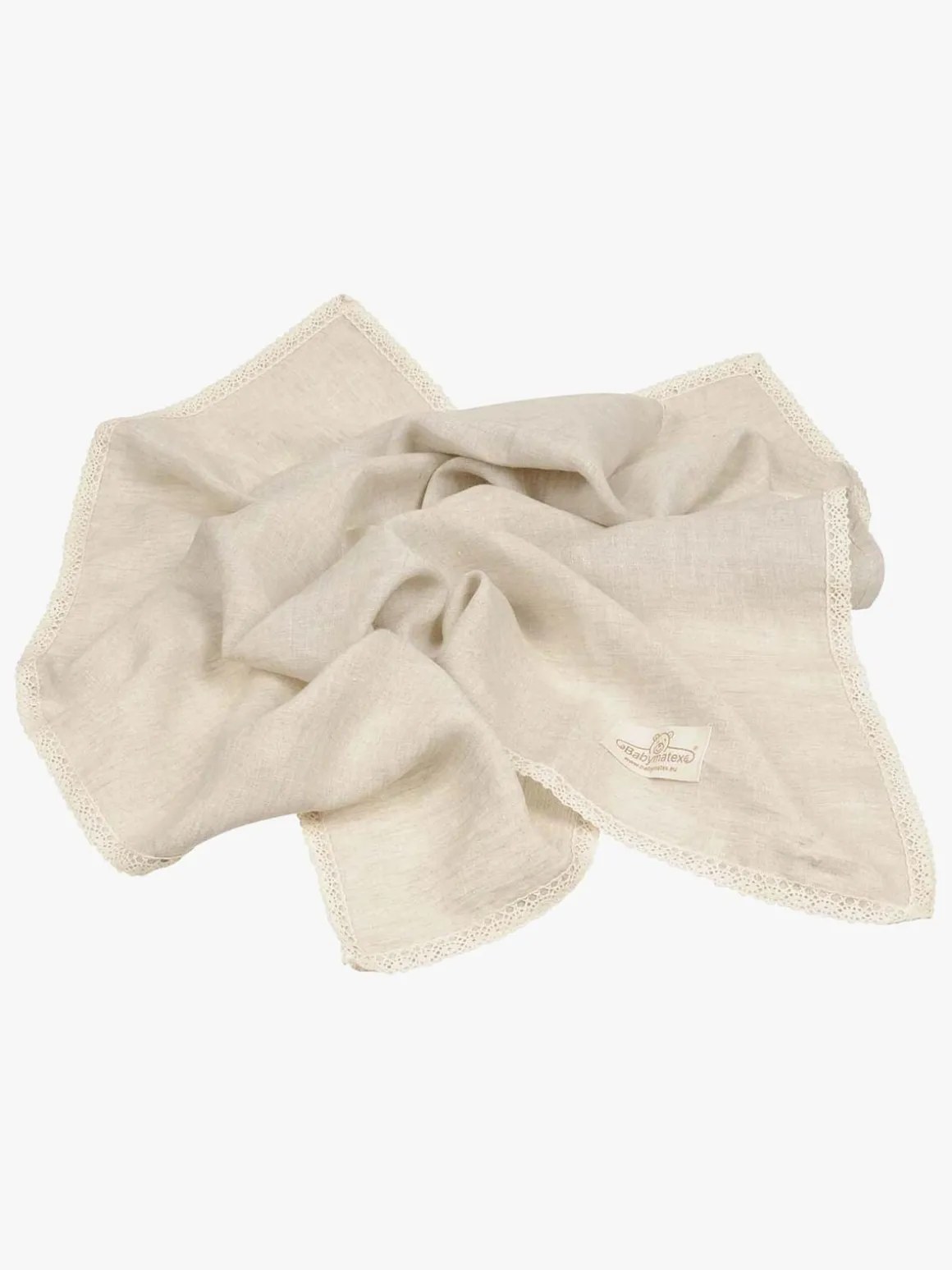 BabyMatex Babytæppe i Hør 75 x 100 cm, Beige