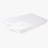 BabyMatex Bamboo Stræklagen til Tremmeseng 60 x 120 cm, Hvid