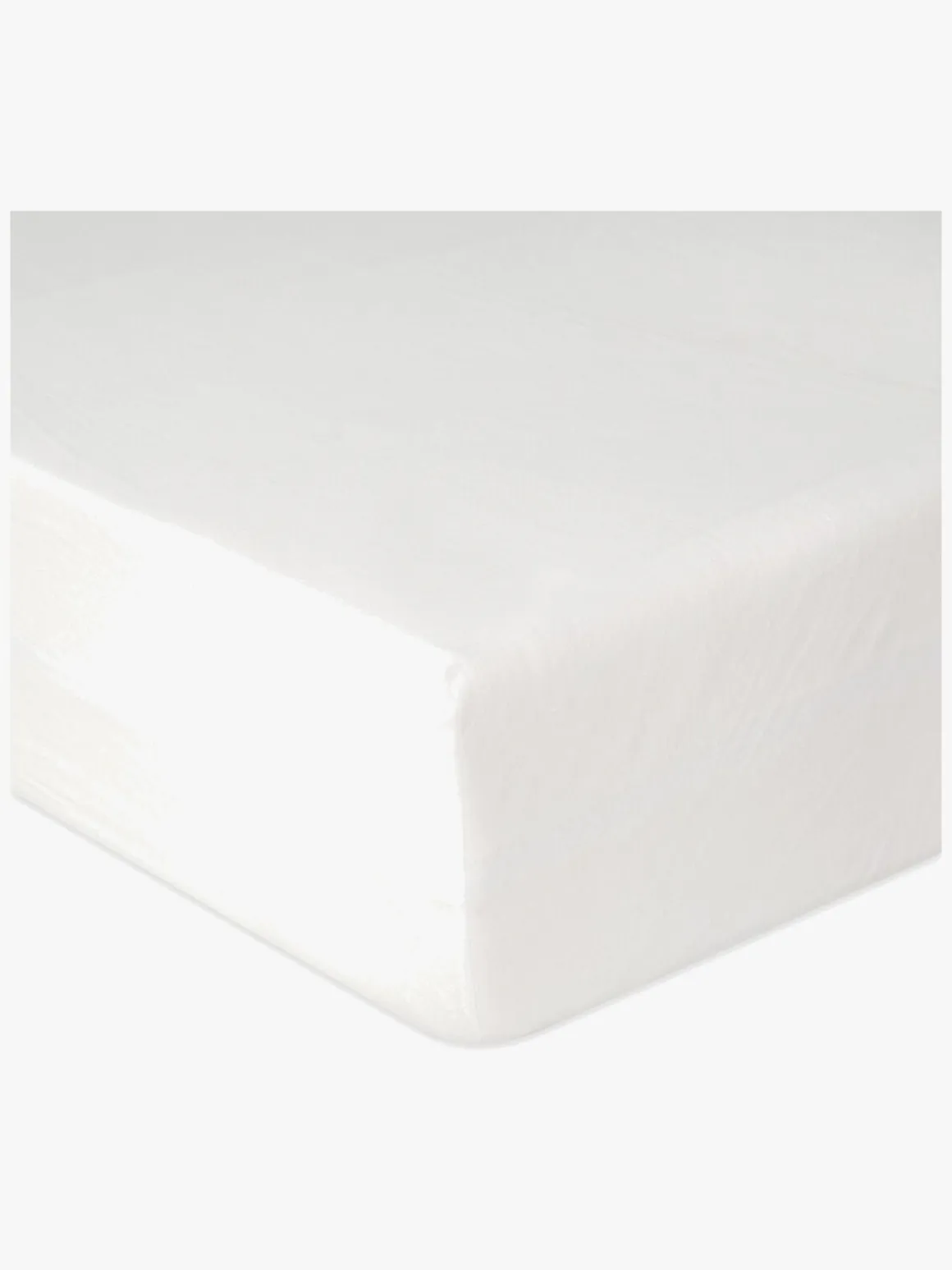BabyMatex Bamboo Stræklagen til Tremmeseng 60 x 120 cm, Hvid