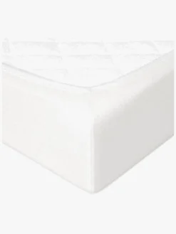 BabyMatex Classic Frotté Stræklagen til Juniorseng 70x140 cm, Hvid