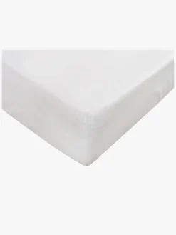 BabyMatex Hygienic Jersey Vandtæt Stræklagen til Juniorseng 80 x 160 cm, Hvid