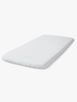 BabyMatex Premium Frotté Stræklagen til Juniorseng 70 x 140 cm, Lysegrå