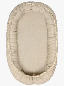 BabyMatex Prestige Babynest Hør 55 x 80 cm, Beige