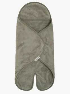 Baby's Only Hooded Baby Tæppe med Fødder Cozy, Urban Green