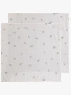 Baby's Only 65x65 Tæppe/ Stofble i Musselin 2-pak, Tender Clover