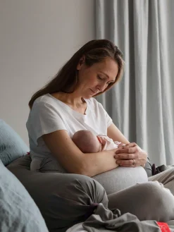 bbhugme Ammepude Betræk, Grey Melange