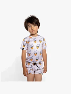 Beach & Bandits Stay Cool Badeshorts, Lavender