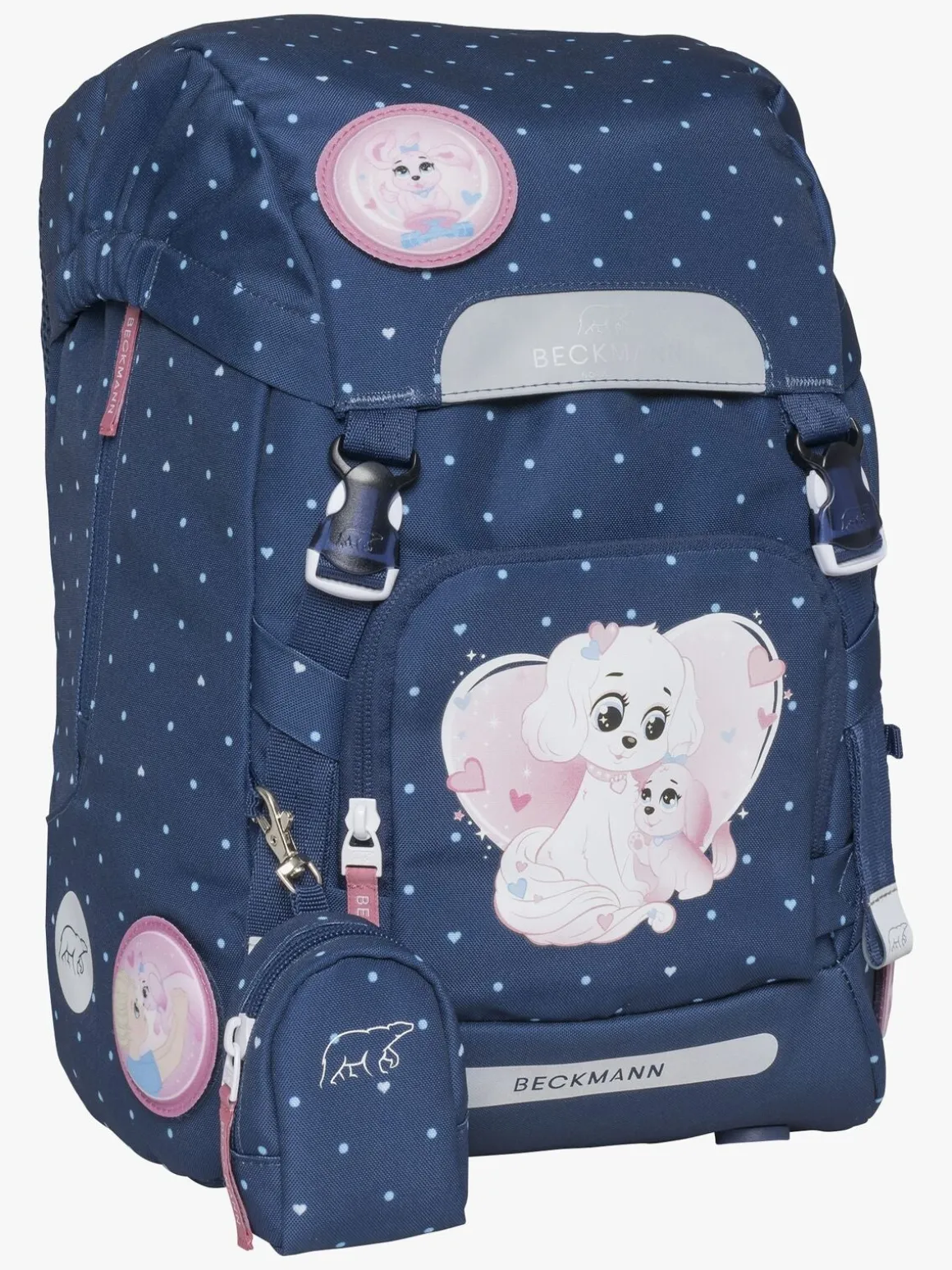 Beckmann Classic Rygsæk 22L, Pet Friends Blue