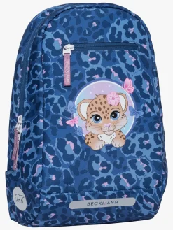 Beckmann Classic Taskesæt 22L inkl. Flaske og Madkasse, Cheeta