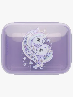 Beckmann Rygsæk 22L inkl Penalhus, Flaske & Madkasse, Unicorn Princess Purple