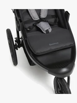 Beemoo Activity Go Aktivitetsklapvogn, Black/Dark Grey