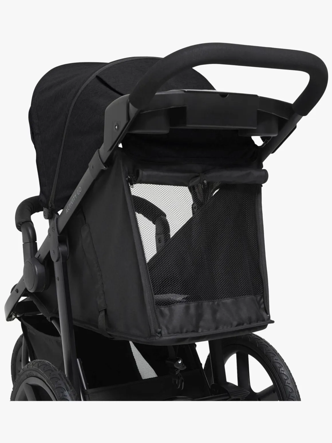 Beemoo Activity Go Aktivitetsklapvogn, Black
