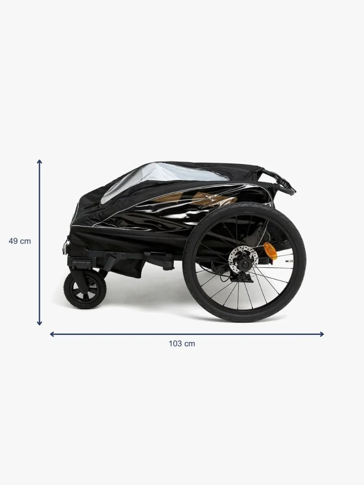 Beemoo Activity Sport Cykelanhænger, Black