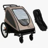 Beemoo Activity Sport Cykelanhænger inkl. Newborn Set, Beige