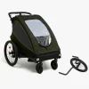 Beemoo Activity Sport Cykelanhænger inkl. Løbesæt, Green