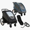 Beemoo Activity Sport Cykelanhænger inkl. Newborn Set, Løbesæt & Regnslag, Black