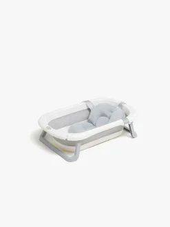 Beemoo CARE Assist Badekar inkl. Badestøtte og Badekarstativ, White/Grey