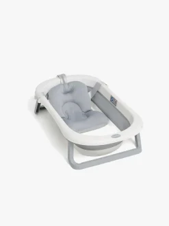 Beemoo CARE Assist Badekar inkl. Badestøtte, White/Grey