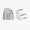 Beemoo CARE Assist Potte & Skammel, White/Grey