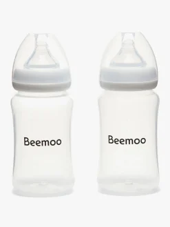 Beemoo CARE Duo Elektrisk Dobbelt Brystpumpe inkl. Modermælksflaske 240 ml 2-pak