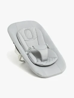 Beemoo CARE Harmony Højstol inkl. Sæt til Nyfødte, White/Wood