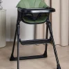 Beemoo CARE Harmony Højstol inkl. Hynde, All Black/Green