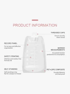 Beemoo CARE Modermælksposer 180 ml 30-pak