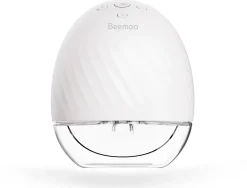 Beemoo CARE Wearable Elektrisk Brystpumpe Single inkl. Modermælksposer & Modermælksflaske 180 ml 2-pak