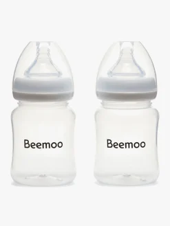 Beemoo CARE Wearable Elektrisk Brystpumpe Single inkl. Modermælksposer & Modermælksflaske 180 ml 2-pak