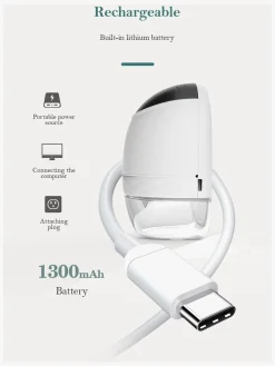 Beemoo CARE Wearable LED Elektrisk Brystpumpe Single