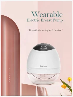 Beemoo CARE Wearable LED Elektrisk Brystpumpe Single