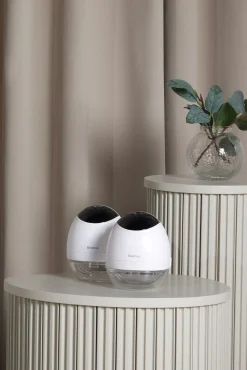 Beemoo CARE Wearable LED Elektrisk Brystpumper Dobbelt inkl. Modermælksposer Modermælksflaske & Opbevaringstaske