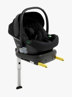 Beemoo Easy Fly Lux 4 Klapvogn inkl Route i-Size Autostol Baby & Base, Jet Black/Black Stone