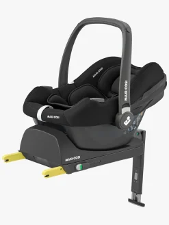 Beemoo Easy Fly Lux 4 Klapvogn inkl Maxi-Cosi CabrioFix Autostol Baby & Base, Jet Black