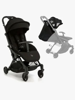 Beemoo Easy Fly Lux 4 Klapvogn inkl. Breezy Kaleche, Jet Black