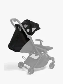 Beemoo Easy Fly Lux 4 Klapvogn inkl. Breezy Kaleche, Jet Black
