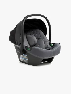 Beemoo Easy Fly Lux 4 Klapvogn inkl Route i-Size Autostol Baby, Sand Beige/Mineral Grey