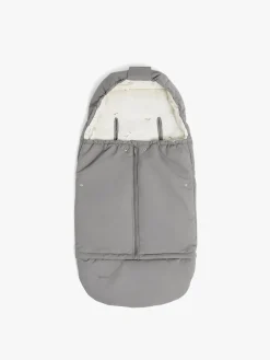 Beemoo Light Kørepose inkl. Forlængerdel, Grey Swallow