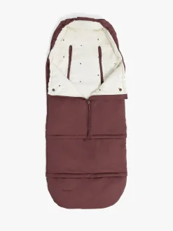 Beemoo Light Kørepose inkl. Forlængerdel, Maroon Berry