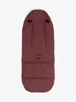 Beemoo Light Kørepose inkl. Forlængerdel, Maroon Berry