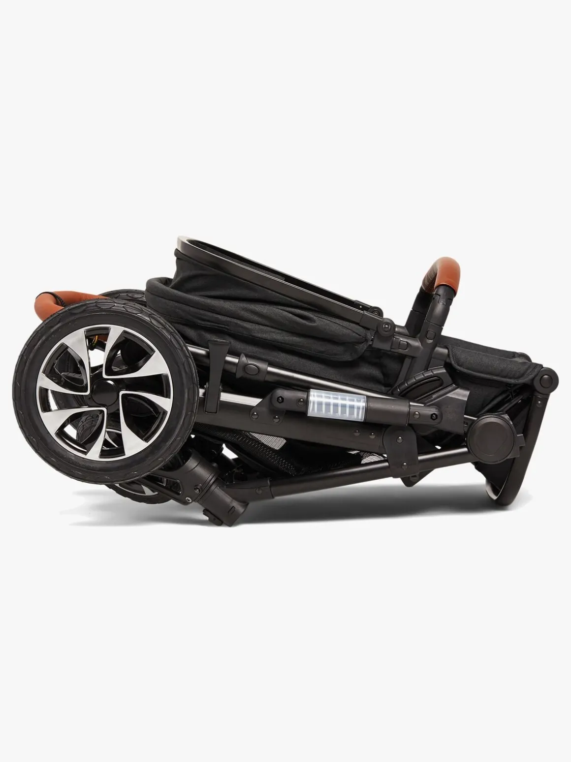 Beemoo Maxi 4 Klapvogn, Black/Black