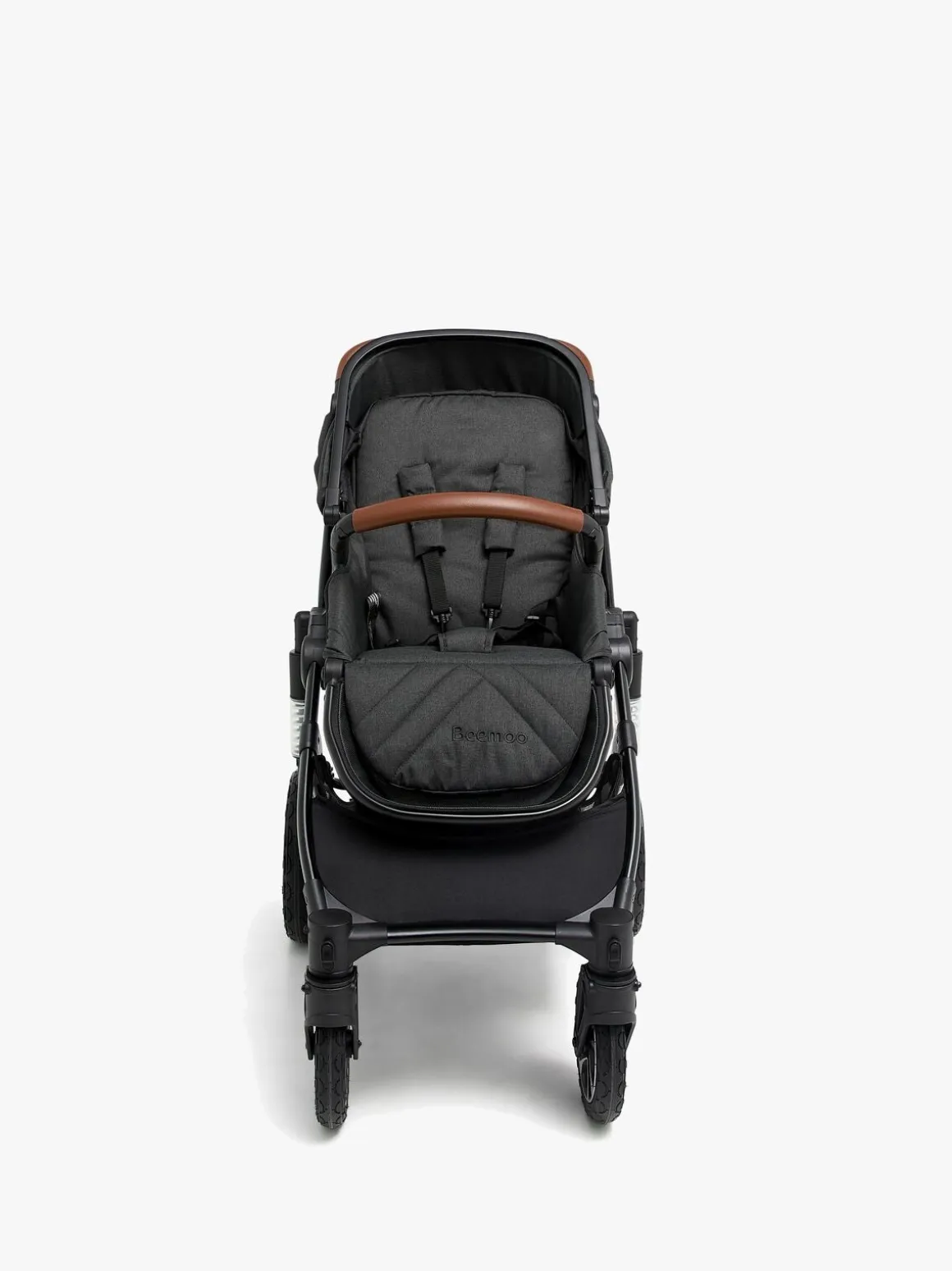Beemoo Maxi 4 Klapvogn, Black/Black